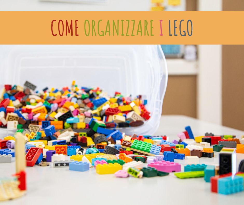 Come organizzare e dove mettere i Lego Sabrina Crippa