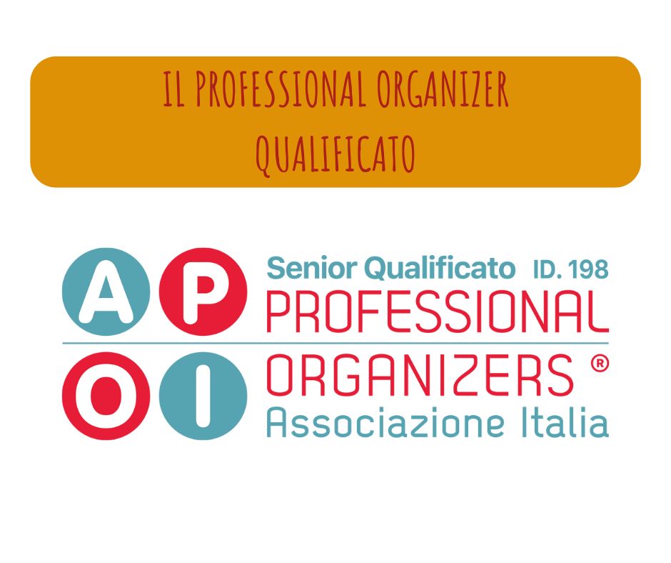 Il professional organizer qualificato